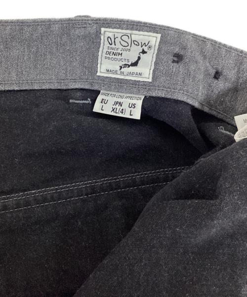 orSlow（オアスロウ）orSlow (オアスロウ) ベイカーパンツ グレー サイズ:４の古着・服飾アイテム