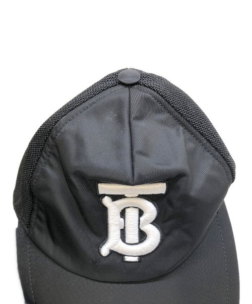 BURBERRY（バーバリー）BURBERRY (バーバリー) キャップ ブラックの古着・服飾アイテム