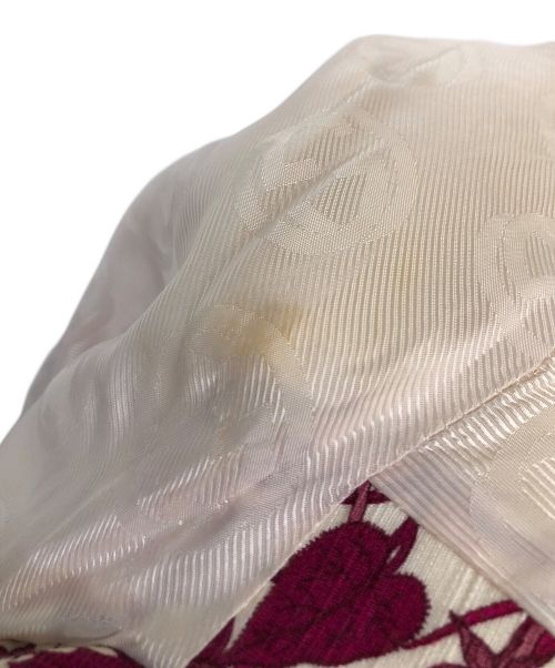 GUCCI（グッチ）GUCCI (グッチ) 花柄ジャケット ピンク×ホワイト サイズ:38の古着・服飾アイテム