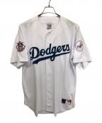 Fanaticsファナティクス）の古着「Base Ball Shirt(Dodgers)」｜ホワイト