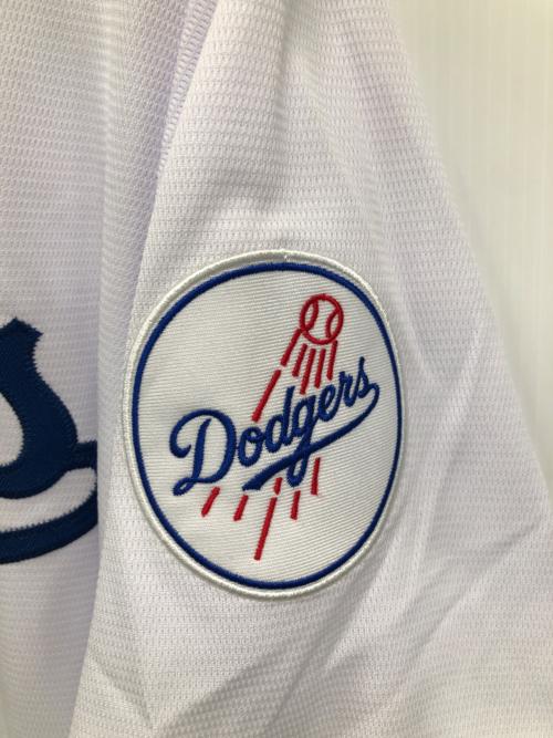 Fanatics（ファナティクス）Fanatics (ファナティクス) Base Ball Shirt(Dodgers) ホワイト サイズ:Ｍの古着・服飾アイテム
