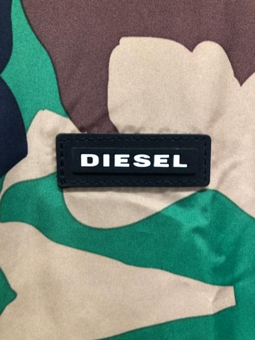 DIESEL（ディーゼル）DIESEL (ディーゼル) カモフラナイロンジャケット グリーン×ブラウン サイズ:SIZE Sの古着・服飾アイテム