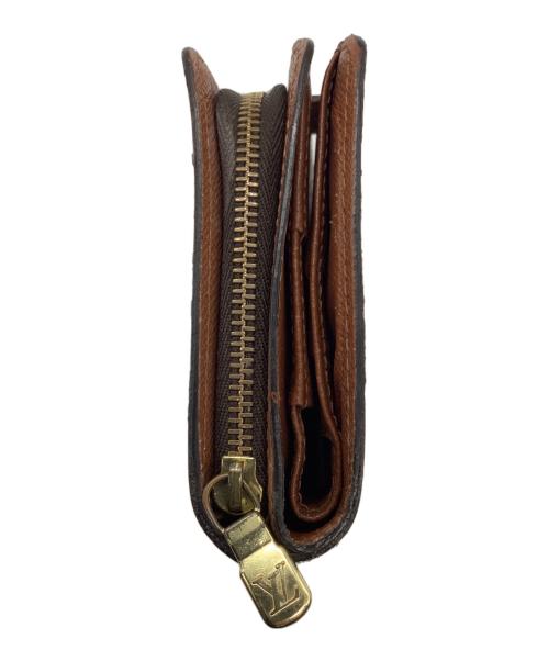 LOUIS VUITTON（ルイ ヴィトン）LOUIS VUITTON (ルイ ヴィトン) モノグラム　コンパクトジップ ブラウンの古着・服飾アイテム