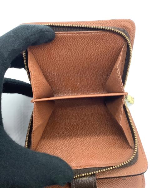 LOUIS VUITTON（ルイ ヴィトン）LOUIS VUITTON (ルイ ヴィトン) モノグラム　コンパクトジップ ブラウンの古着・服飾アイテム