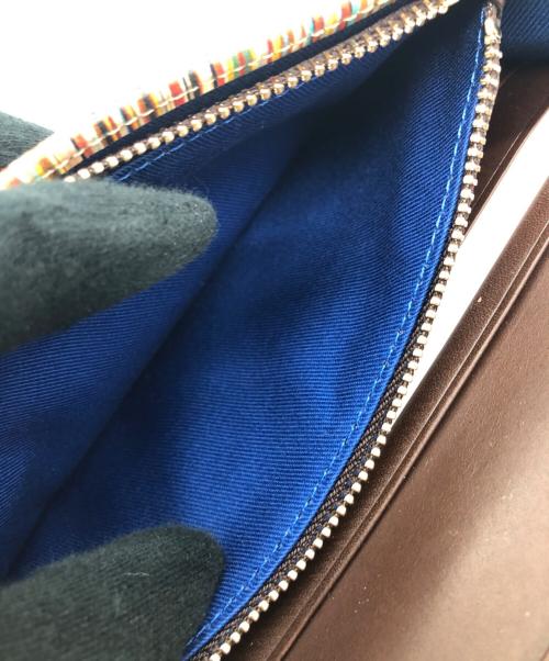 PAUL SMITH（ポールスミス）PAUL SMITH (ポールスミス) 長財布 ブラウンの古着・服飾アイテム