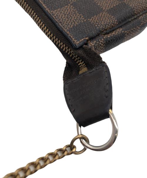 LOUIS VUITTON（ルイ ヴィトン）LOUIS VUITTON (ルイ ヴィトン) ミニ・ポシェット・アクセソワール T&B ブラウンの古着・服飾アイテム