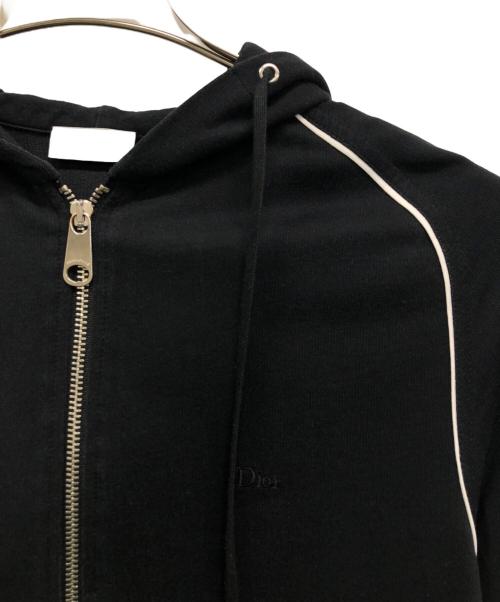 DIOR HOMME（ディオール オム）DIOR HOMME (ディオール オム) パーカー ブラック サイズ:SIZE Mの古着・服飾アイテム