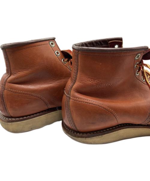 RED WING（レッドウィング）RED WING (レッドウィング) モックトゥブーツ レッド サイズ:US8の古着・服飾アイテム
