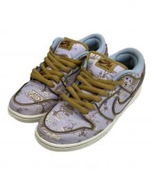 NIKE（ナイキ）の古着「SB Dunk Low PRM "Toile"」｜パープル×ブラウン