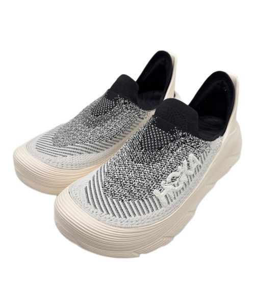 HOKAONEONE（ホカオネオネ）HOKAONEONE (ホカオネオネ) スニーカー ホワイト×ブラック サイズ:30cmの古着・服飾アイテム