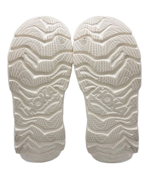HOKAONEONE（ホカオネオネ）HOKAONEONE (ホカオネオネ) スニーカー ホワイト×ブラック サイズ:30cmの古着・服飾アイテム