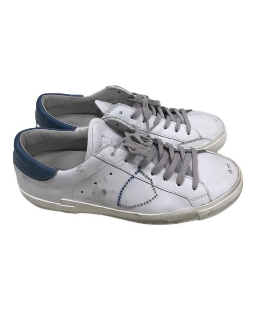 PHILIPPE MODEL（フィリップ モデル）PHILIPPE MODEL (フィリップ モデル) PRLU VB27 ホワイト サイズ:26の古着・服飾アイテム