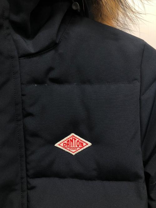 DANTON（ダントン）DANTON (ダントン) フード付きロングダウンコート ネイビー サイズ:SIZE　Mの古着・服飾アイテム