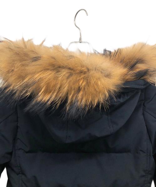 DANTON（ダントン）DANTON (ダントン) フード付きロングダウンコート ネイビー サイズ:SIZE　Mの古着・服飾アイテム