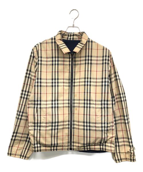 BURBERRY LONDON（バーバリーロンドン）BURBERRY LONDON (バーバリーロンドン) リバーシブルジャケット ネイビー サイズ:SIZE Sの古着・服飾アイテム
