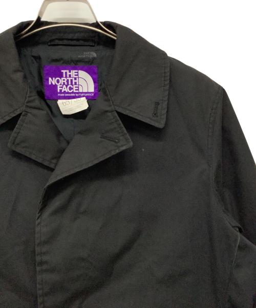 THE NORTHFACE PURPLELABEL（ザ・ノースフェイス パープルレーベル）THE NORTHFACE PURPLELABEL (ザ・ノースフェイス パープルレーベル) 65/35クロスステンカラーコート ブラック サイズ:Mの古着・服飾アイテム