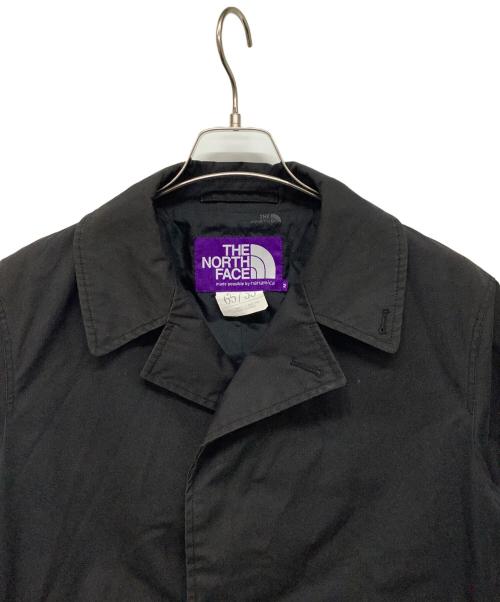 THE NORTHFACE PURPLELABEL（ザ・ノースフェイス パープルレーベル）THE NORTHFACE PURPLELABEL (ザ・ノースフェイス パープルレーベル) 65/35クロスステンカラーコート ブラック サイズ:Mの古着・服飾アイテム