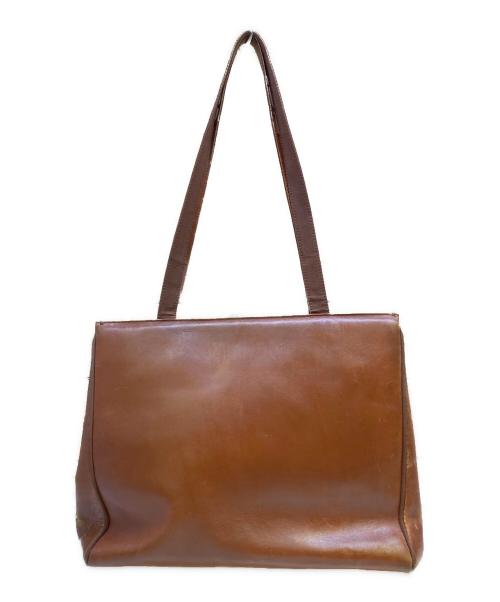 Salvatore Ferragamo（サルヴァトーレ フェラガモ）Salvatore Ferragamo (サルヴァトーレ フェラガモ) トートバッグ ブラウンの古着・服飾アイテム