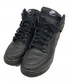 NIKEナイキ）の古着「ハイカットスニーカー」｜ブラック