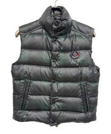 MONCLER（モンクレール）の古着「ダウンベスト」｜グリーン