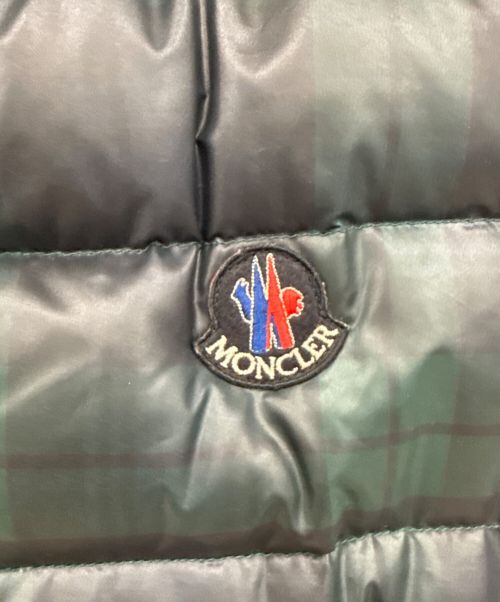 MONCLER（モンクレール）MONCLER (モンクレール) ダウンベスト グリーン サイズ:1の古着・服飾アイテム