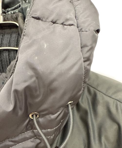 MONCLER（モンクレール）MONCLER (モンクレール) ダウンジャケット グレー サイズ:1の古着・服飾アイテム