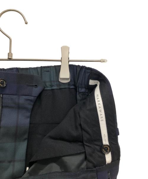 MARKAWARE（マーカウェア）MARKAWARE (マーカウェア) スラックス グリーン サイズ:M 未使用品の古着・服飾アイテム