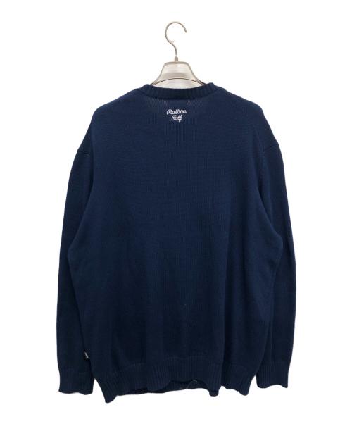 MALBON（マルボン）MALBON (マルボン) ニット ネイビー サイズ:L 未使用品の古着・服飾アイテム