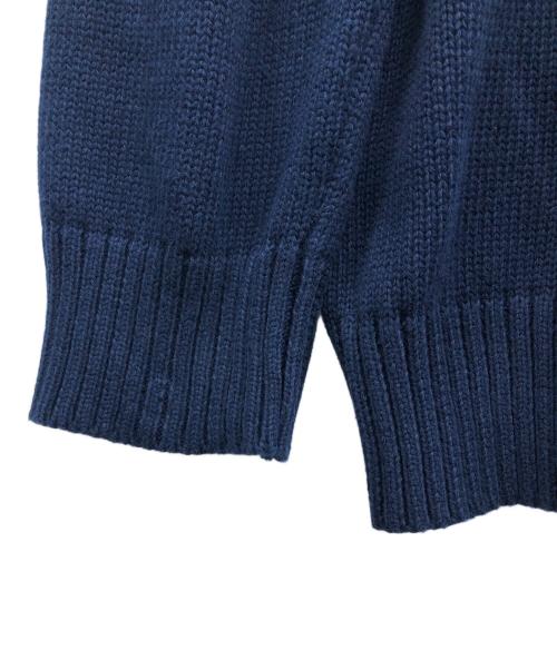 MALBON（マルボン）MALBON (マルボン) ニット ネイビー サイズ:L 未使用品の古着・服飾アイテム
