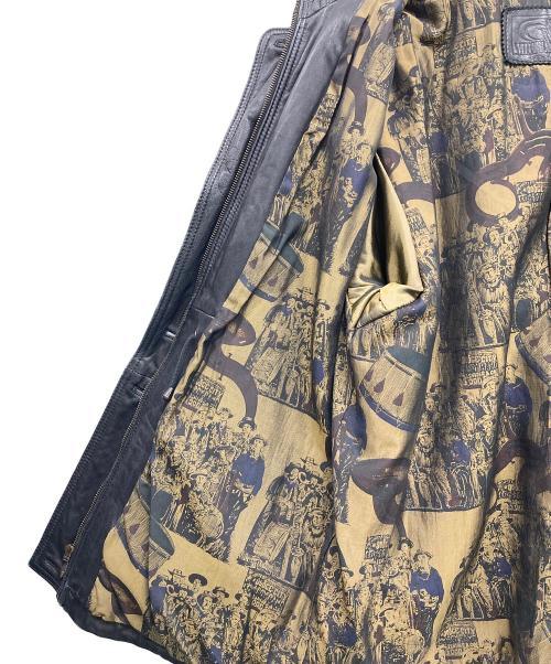 VITTORIO VITTORIO（ヴィットリオ ヴィットリオ）VITTORIO VITTORIO (ヴィットリオ ヴィットリオ) 【古着】レザージャケット ブラック サイズ:FREEの古着・服飾アイテム