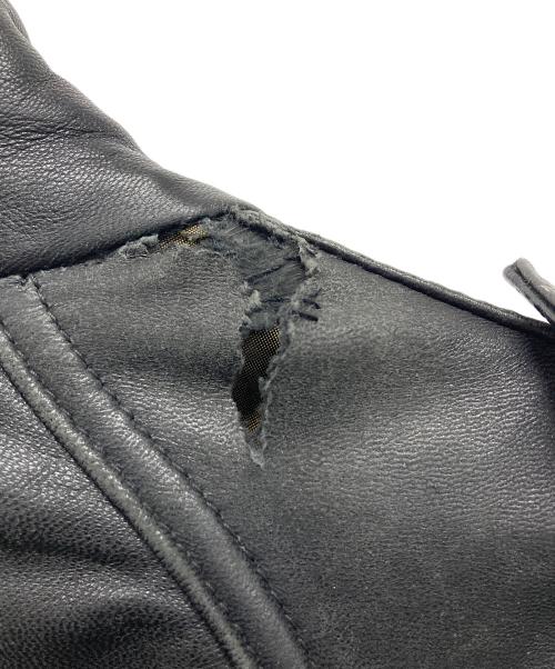 VITTORIO VITTORIO（ヴィットリオ ヴィットリオ）VITTORIO VITTORIO (ヴィットリオ ヴィットリオ) 【古着】レザージャケット ブラック サイズ:FREEの古着・服飾アイテム