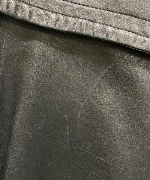 VITTORIO VITTORIO（ヴィットリオ ヴィットリオ）VITTORIO VITTORIO (ヴィットリオ ヴィットリオ) 【古着】レザージャケット ブラック サイズ:FREEの古着・服飾アイテム