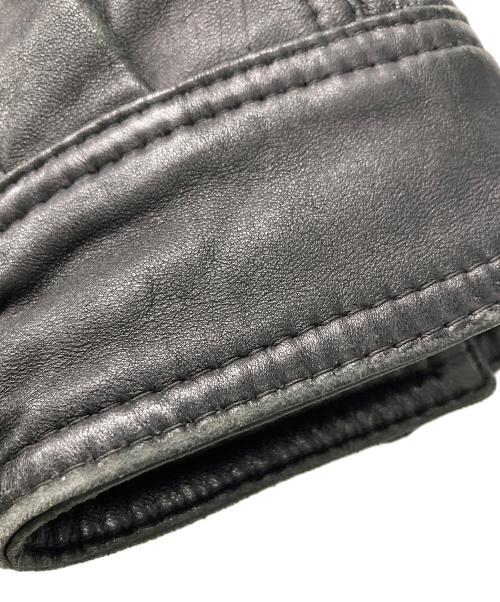 VITTORIO VITTORIO（ヴィットリオ ヴィットリオ）VITTORIO VITTORIO (ヴィットリオ ヴィットリオ) 【古着】レザージャケット ブラック サイズ:FREEの古着・服飾アイテム