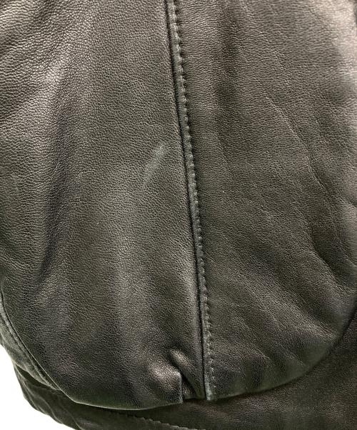 VITTORIO VITTORIO（ヴィットリオ ヴィットリオ）VITTORIO VITTORIO (ヴィットリオ ヴィットリオ) 【古着】レザージャケット ブラック サイズ:FREEの古着・服飾アイテム
