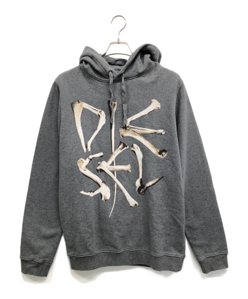 DIESEL（ディーゼル）DIESEL (ディーゼル) プルオーバーパーカー グレー サイズ:不明 未使用品の古着・服飾アイテム