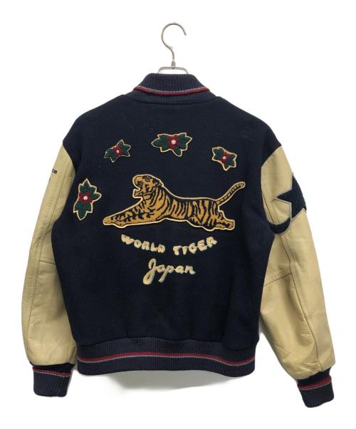 HIGH!STANDARD（ハイスタンダード）HIGH!STANDARD (ハイスタンダード) スタジャン ベージュ サイズ:Ｍの古着・服飾アイテム