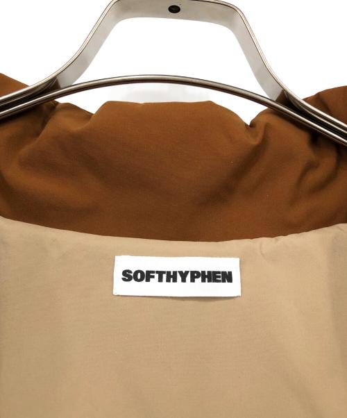 SOFTHYPHEN（ソフトハイフン）SOFTHYPHEN (ソフトハイフン) 中綿ジャケット ブラウン サイズ:Lの古着・服飾アイテム