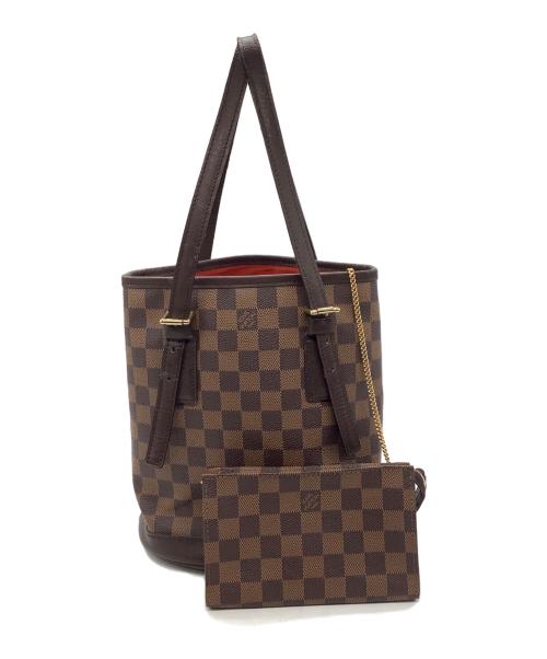 LOUIS VUITTON（ルイ ヴィトン）LOUIS VUITTON (ルイ ヴィトン) ハンドバッグ　ダミエマレ ブラウン・モカベージュの古着・服飾アイテム
