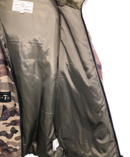 AVIREX（アヴィレックス）AVIREX (アヴィレックス) MULTI POCKETS STENCILジャケット ブラウン サイズ:SIZE　Mの古着・服飾アイテム