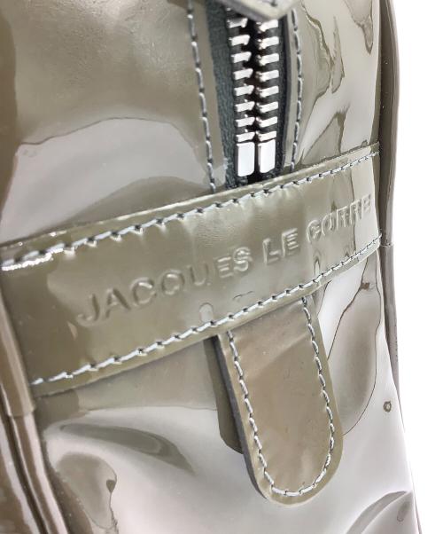 JACQUES LE CORRE（ジャックルコー）JACQUES LE CORRE (ジャックルコー) エナメルバッグ グレーの古着・服飾アイテム