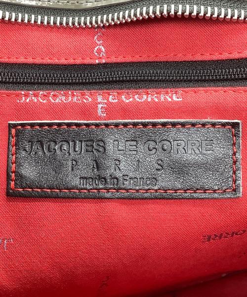 JACQUES LE CORRE（ジャックルコー）JACQUES LE CORRE (ジャックルコー) エナメルバッグ グレーの古着・服飾アイテム