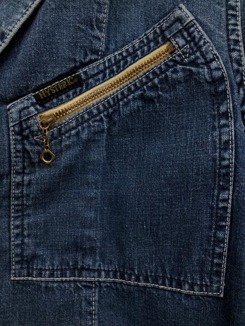 Hysteric Glamour（ヒステリックグラマー）Hysteric Glamour (ヒステリックグラマー) テーラードジャケット インディゴ サイズ:SIZE Mの古着・服飾アイテム