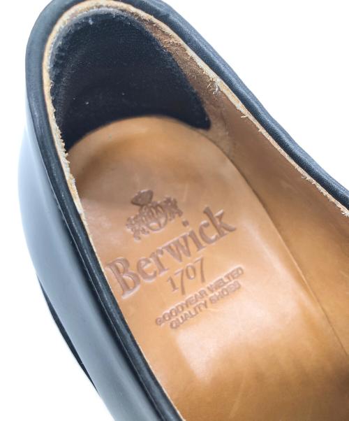 berwick（バーウィック）berwick (バーウィック) ストレートチップシューズ ブラック サイズ:7 1/2の古着・服飾アイテム