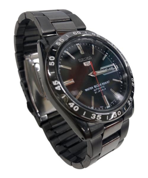 SEIKO（セイコー）SEIKO (セイコー) 腕時計 ブラックの古着・服飾アイテム