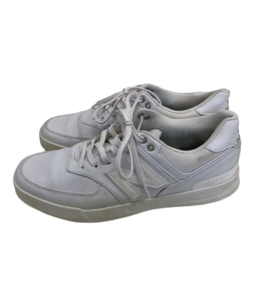 NEW BALANCE（ニューバランス）NEW BALANCE (ニューバランス) ゴルフシューズ スパイクレス ホワイト サイズ:26.5の古着・服飾アイテム