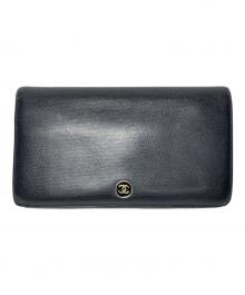 CHANEL（シャネル）の古着「長財布」｜ブラック