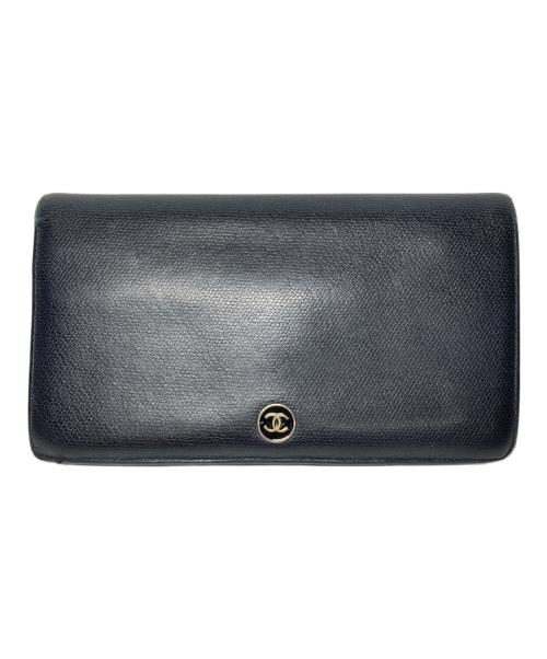 CHANEL（シャネル）CHANEL (シャネル) 長財布 ブラックの古着・服飾アイテム