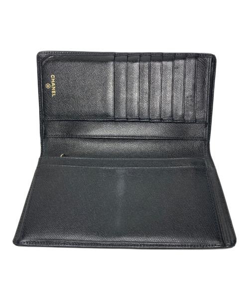 CHANEL（シャネル）CHANEL (シャネル) 長財布 ブラックの古着・服飾アイテム