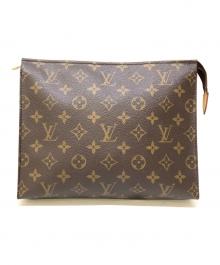 LOUIS VUITTON（ルイ ヴィトン）の古着「ポシェットトワレット26」｜ブラウン
