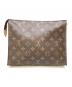 LOUIS VUITTON (ルイ ヴィトン) ポシェットトワレット26 ブラウン：44000円